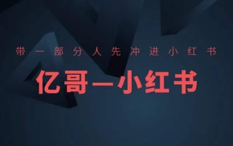 ​​带一部分人先冲进小红书，小红书开店、选品、爆款裂变-小何资源库