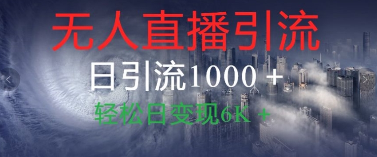 抖音快手视频号全平台无人直播引流1000+精准创业粉玩法拆解-小何资源库