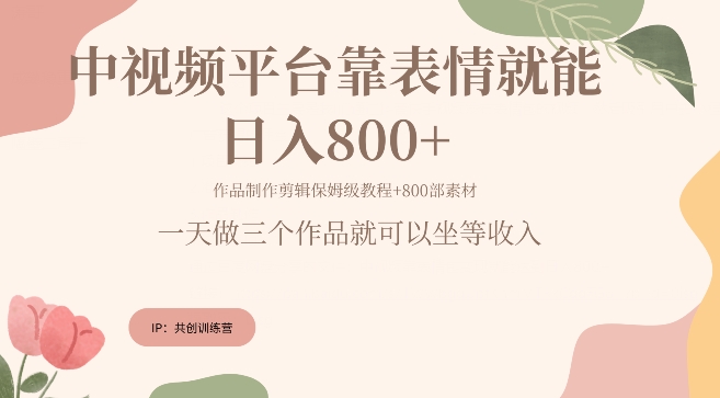 抖音快手每天发发表情包就能日入几张-小何资源库