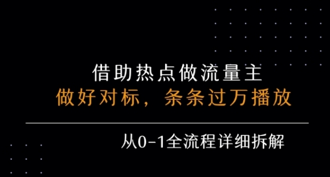 公众号流量主之景点吐槽，引发共鸣，条条过万播放，单篇收益50-3张，从0-1全流程详细拆解-小何资源库