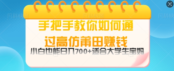 手把手教你如何通过莆田鞋挣钱，小白也能日几张，适会大学生宝妈-小何资源库