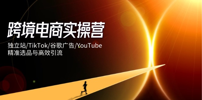 （14419期）跨境电商实操营：独立站/TikTok/谷歌广告/YouTube，精准选品与高效引流-小何资源库