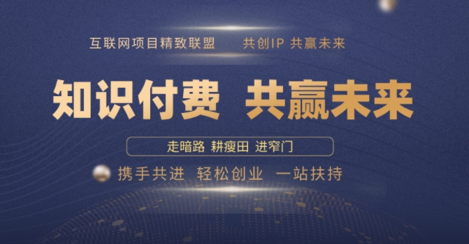 别人苦寻无果，为何他们靠知识付费卖项目 2025 年轻松年入100个?【揭秘】-小何资源库