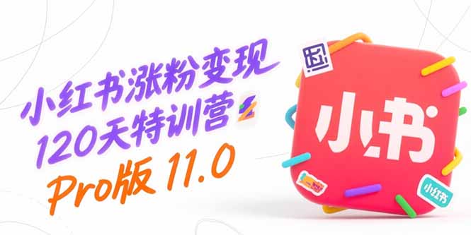 （15432期）小红书涨粉变现120天特训营Pro版11.0：从0到1掌握平台运营,内容制作和变现-小何资源库