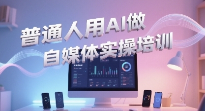 普通一个人用AI做自媒体，助你轻松开启AI自媒体创作之路-小何资源库