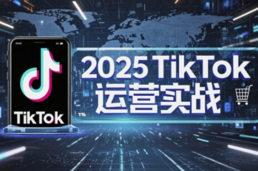 2025TikTok电商运营，掌握TikTok店铺运营核心技巧，实现低成本高转化-小何资源库