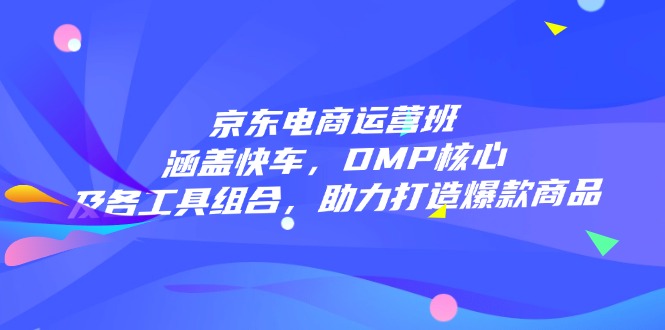 （14131期）京东电商运营班：涵盖快车，DMP核心及各工具组合，助力打造爆款商品-小何资源库