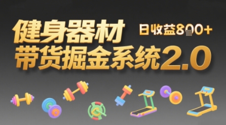 视频挂橱窗，50天卖健身器材挣2.7W，普通人也能做-小何资源库