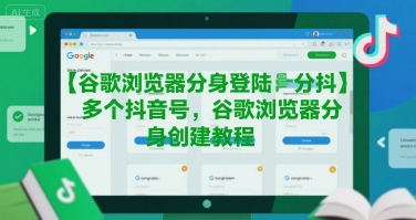 谷歌浏览器分身登陆多个抖音号，谷歌浏览器分身创建教程-小何资源库