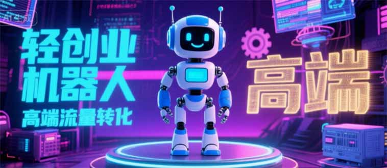 （15537期）2025 独立玩家必看：机器人 IP 流量转化新玩法，N 粉变现高效路径揭秘-小何资源库