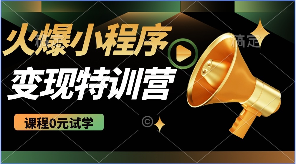 （14361期）2025火爆微信小程序推广，全自动被动收益，轻松日入500+-小何资源库