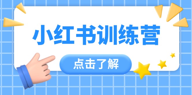 （14545期）小红书训练营，助小白入门，掌握技巧变达人，课程实操又全面（12节课）-小何资源库