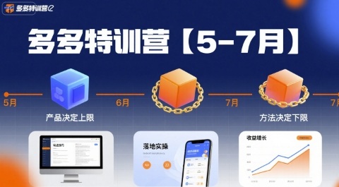 多多特训营【5-7月】产品决定上限，方法决定下限，各种玩法技巧落地实操-小何资源库