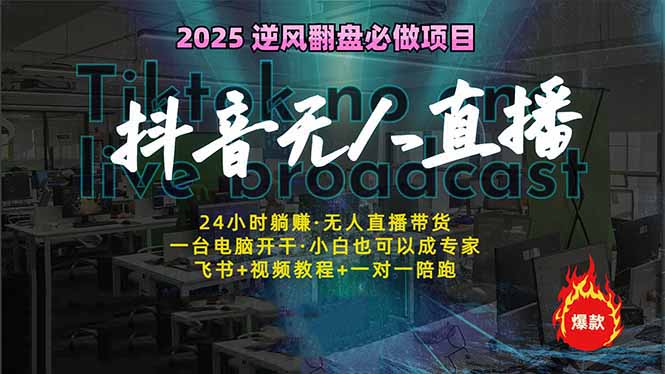 （14539期）抖音无人直播新风口：轻松实现睡后收入，一人管理多设备，24小时不间断…-小何资源库