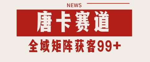 唐卡赛道私域引流获客 自热矩阵SOP日引流99+精准客资【揭秘】-小何资源库