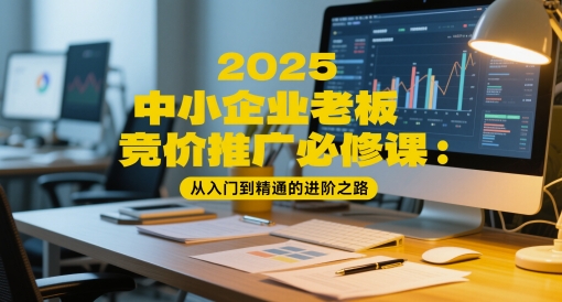 2025中小企业老板竞价推广必修课：从入门到精通的进阶之路-小何资源库