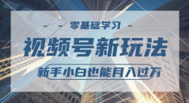 外国整蛊综艺视频，挣视频号分成计划收益，每天1小时，月入过W-小何资源库