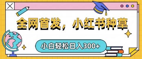 小红书种草，手机项目，日入3张，复制黏贴即可，可矩阵操作，动手不动脑【揭秘】-小何资源库