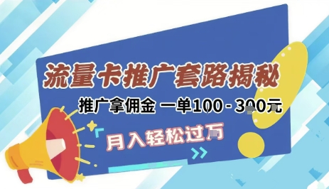 2025年外面卖1500的流量卡项目最新玩法，绿色无门槛对新手非常友好，日入3张+-小何资源库
