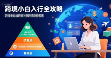 跨境小白如何做，跨境小白入行全攻略，做跨境必备素质-小何资源库